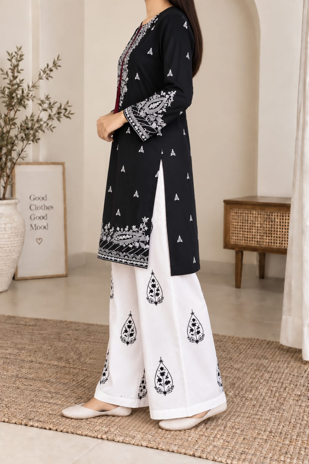 2 PC Farshi Shalwar Dress