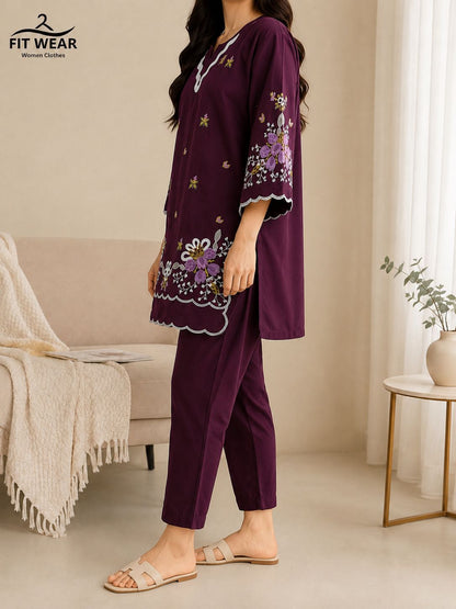 2 PC Farshi Shalwar Dress