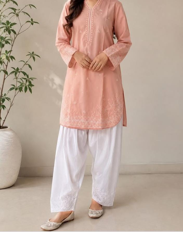 2 PC Farshi Shalwar Dress