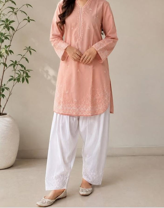 2 PC Farshi Shalwar Dress