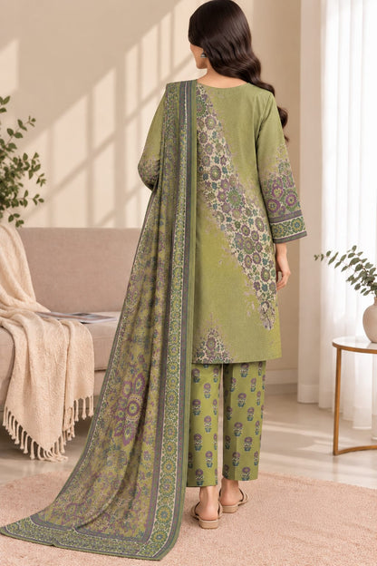 Printed Bana Dora 3PC Lawn