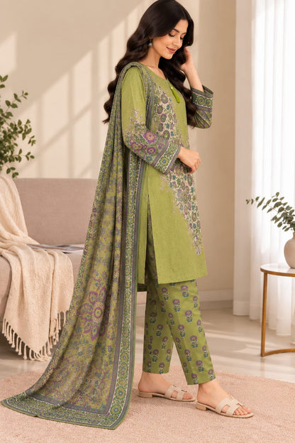 Printed Bana Dora 3PC Lawn