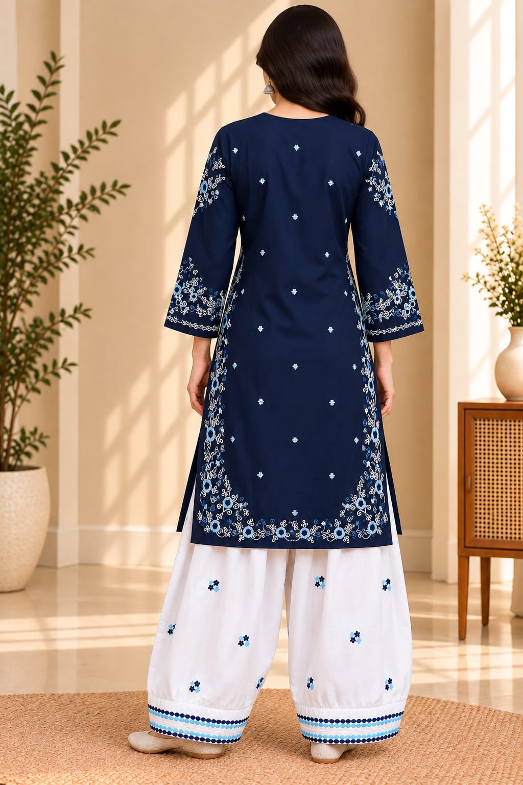 2 PC Farshi Shalwar Dress