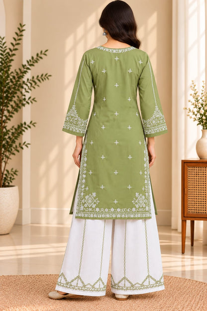 2 PC Farshi Shalwar Dress