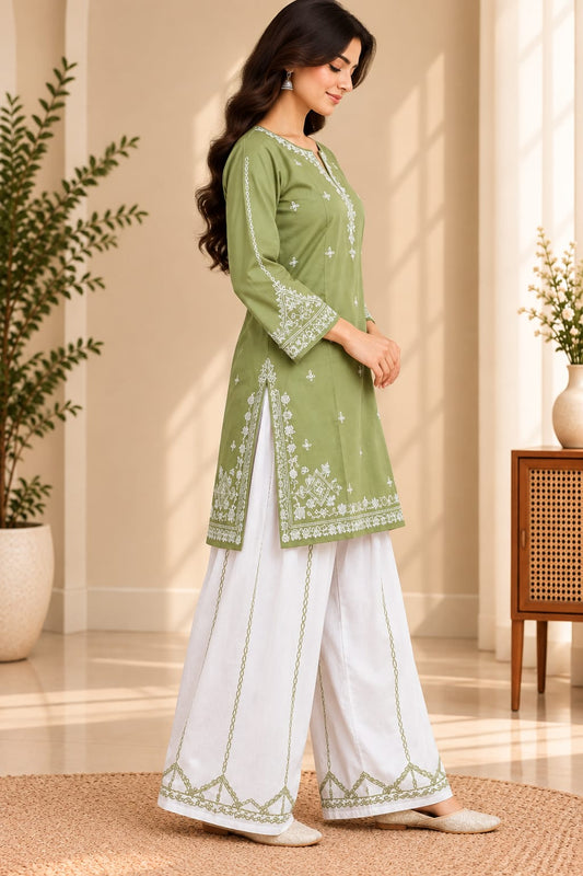 2 PC Farshi Shalwar Dress