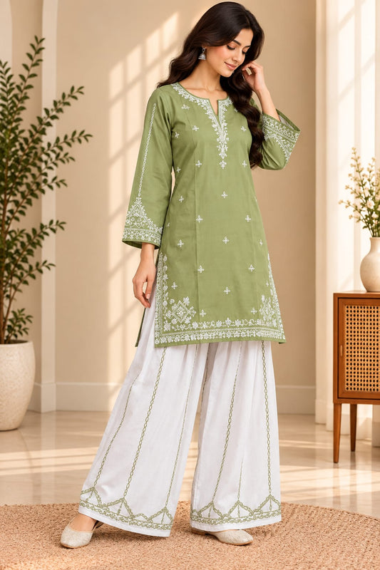 2 PC Farshi Shalwar Dress
