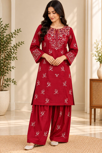 2 PC Farshi Shalwar Dress
