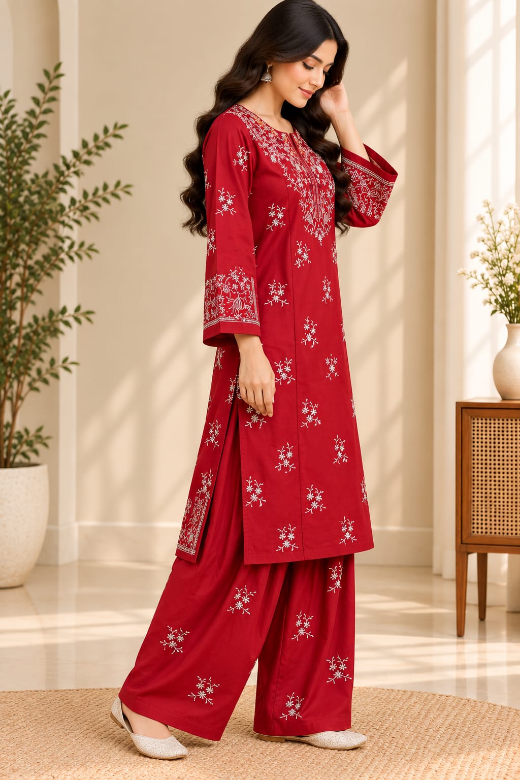 2 PC Farshi Shalwar Dress