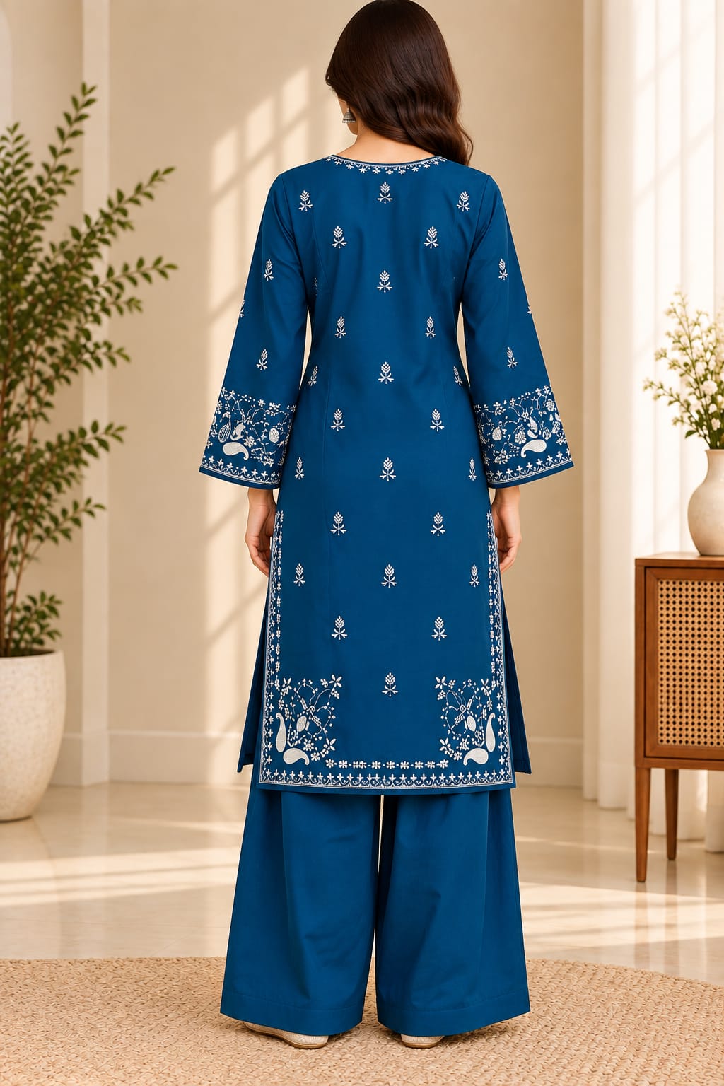 2 PC Farshi Shalwar Dress