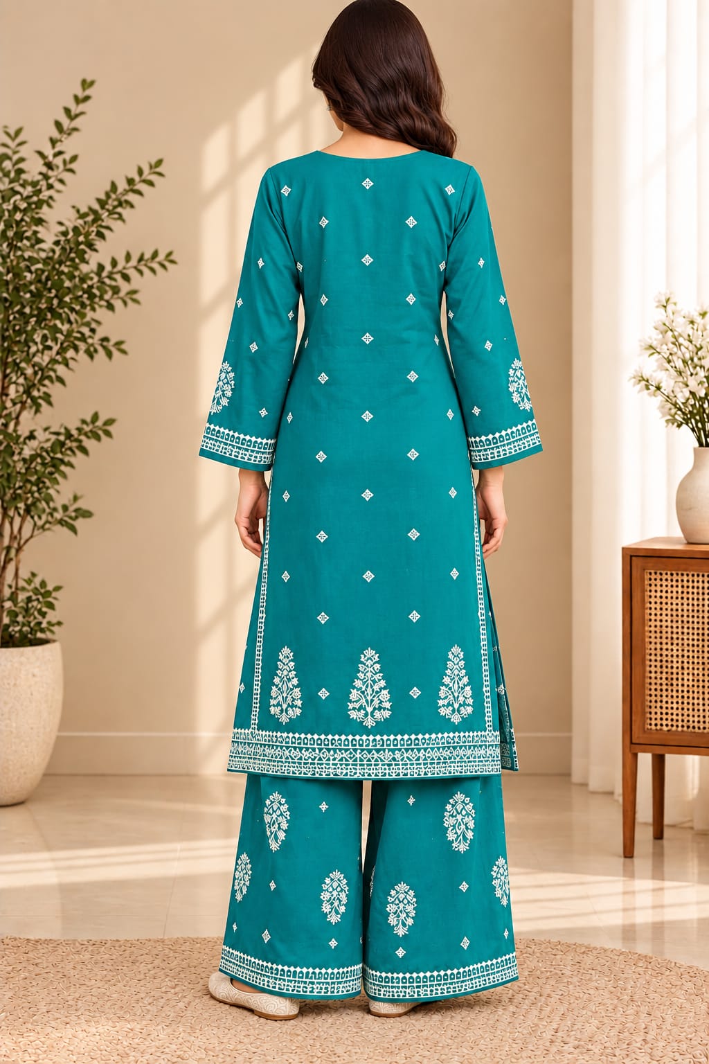 2 PC Farshi Shalwar Dress