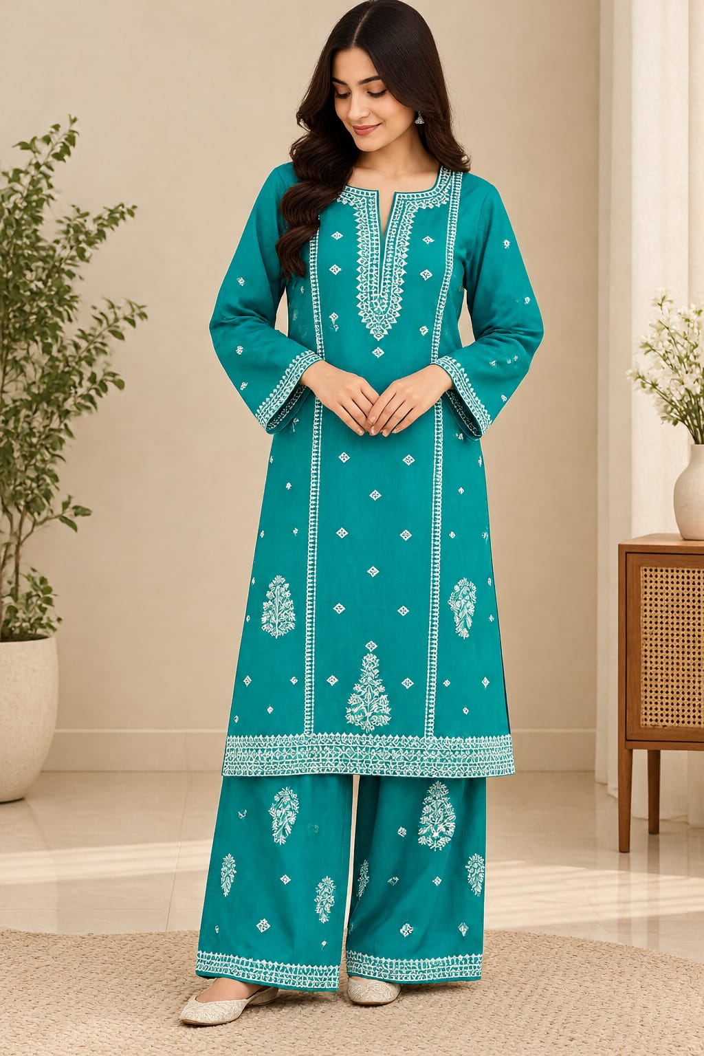 2 PC Farshi Shalwar Dress
