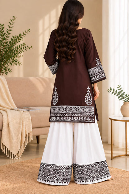 2 PC Farshi Shalwar Dress