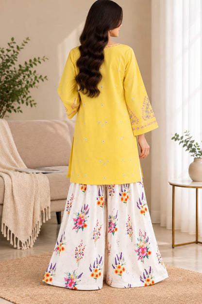 2 PC Farshi Shalwar Dress