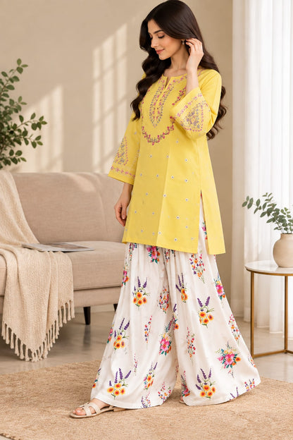 2 PC Farshi Shalwar Dress