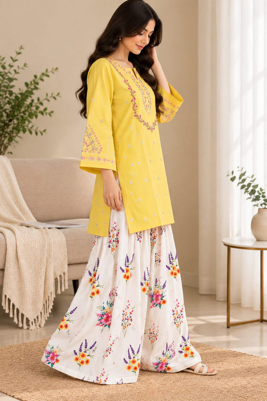 2 PC Farshi Shalwar Dress