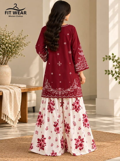 2 PC Farshi Shalwar Dress