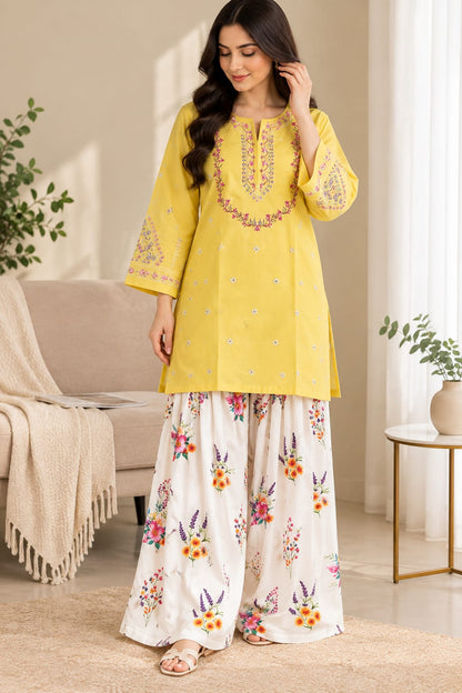 2 PC Farshi Shalwar Dress