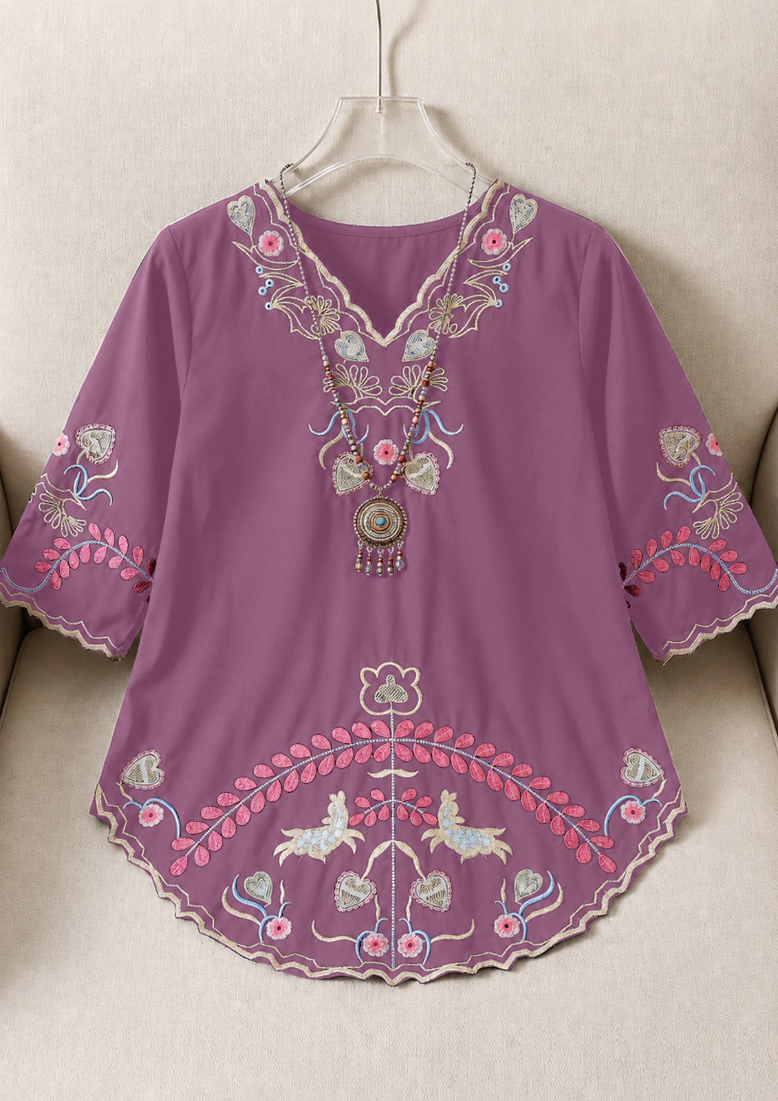 Embroided Kurti