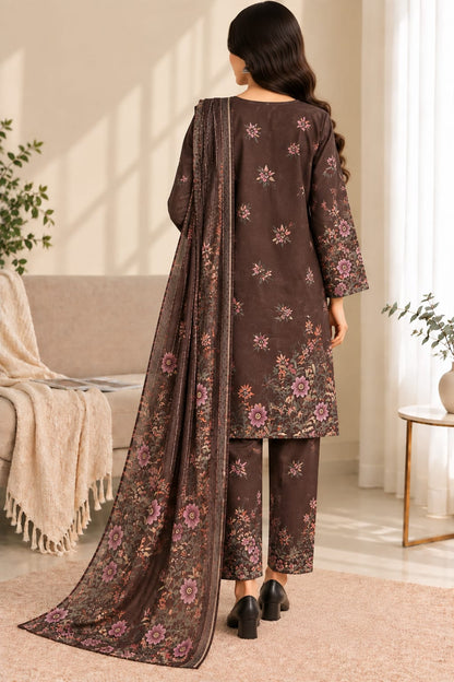 Printed Bana Dora 3PC Lawn