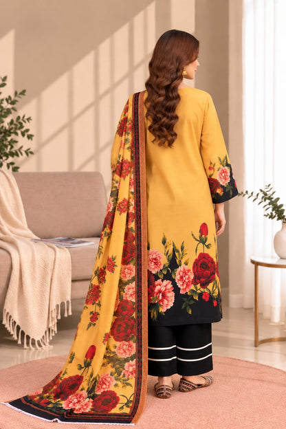Printed Bana Dora 3PC Lawn